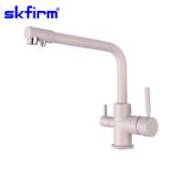 Granite 3 Way Tap Mixer Hot Cold Water Kitchen Faucet