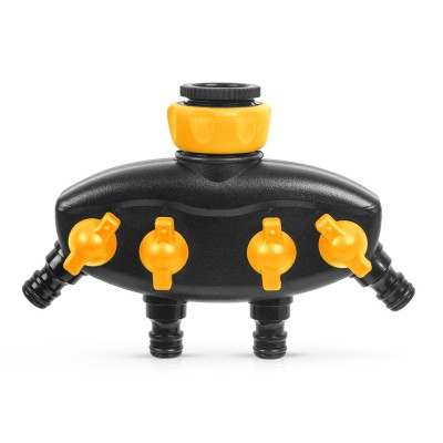 threaded plastic pipe comfort grip 4 way tap